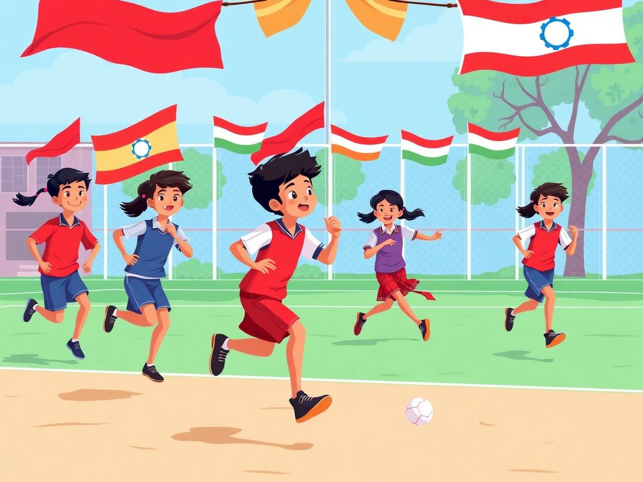 Sports Day — AI placeholder image